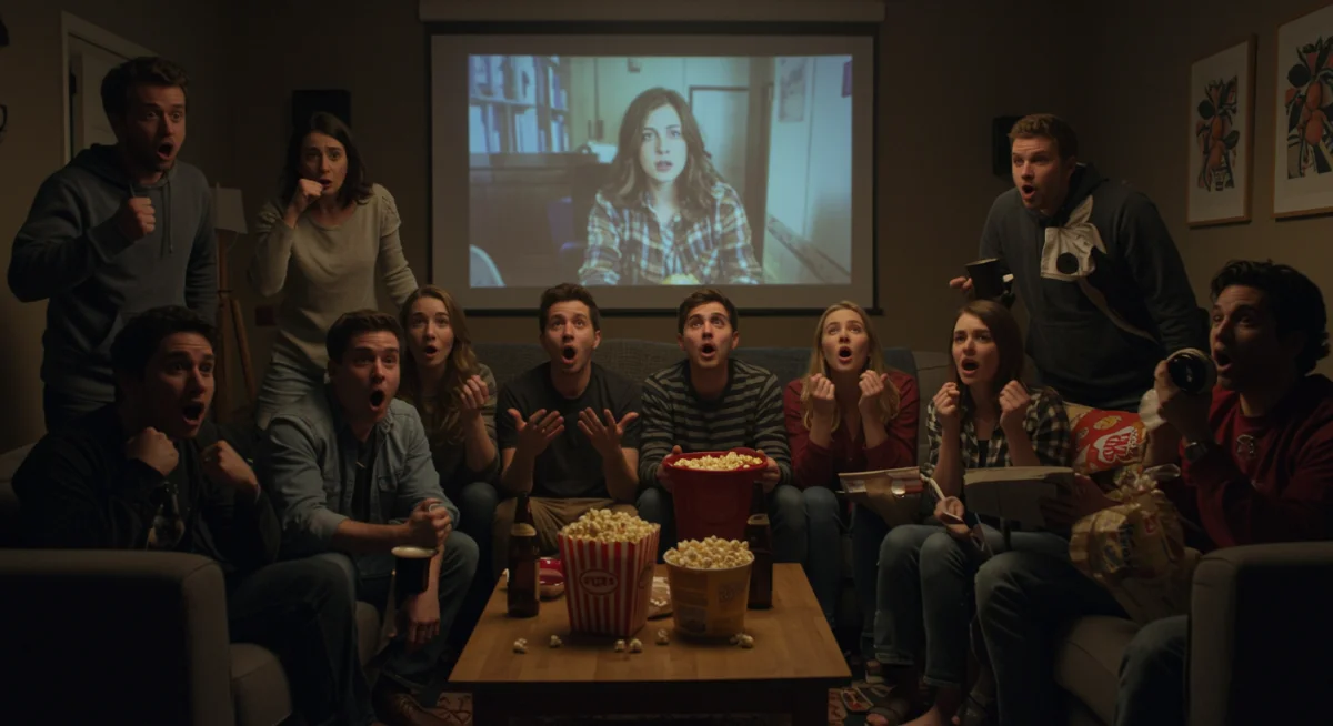 Fans watching exclusive short drama director's cut