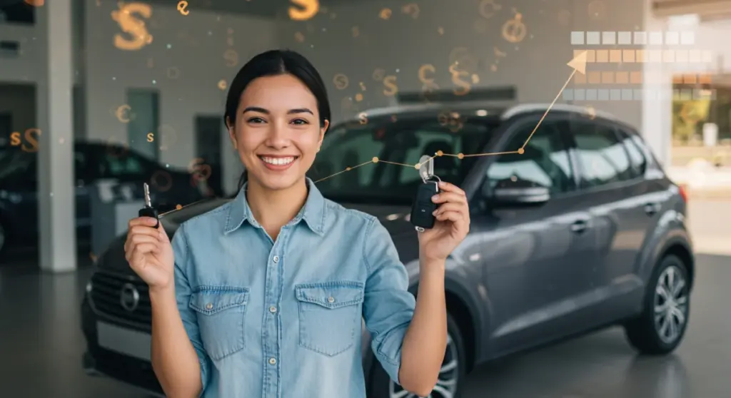 Score de crédito: juros 2% menores no financiamento de carro em 2025