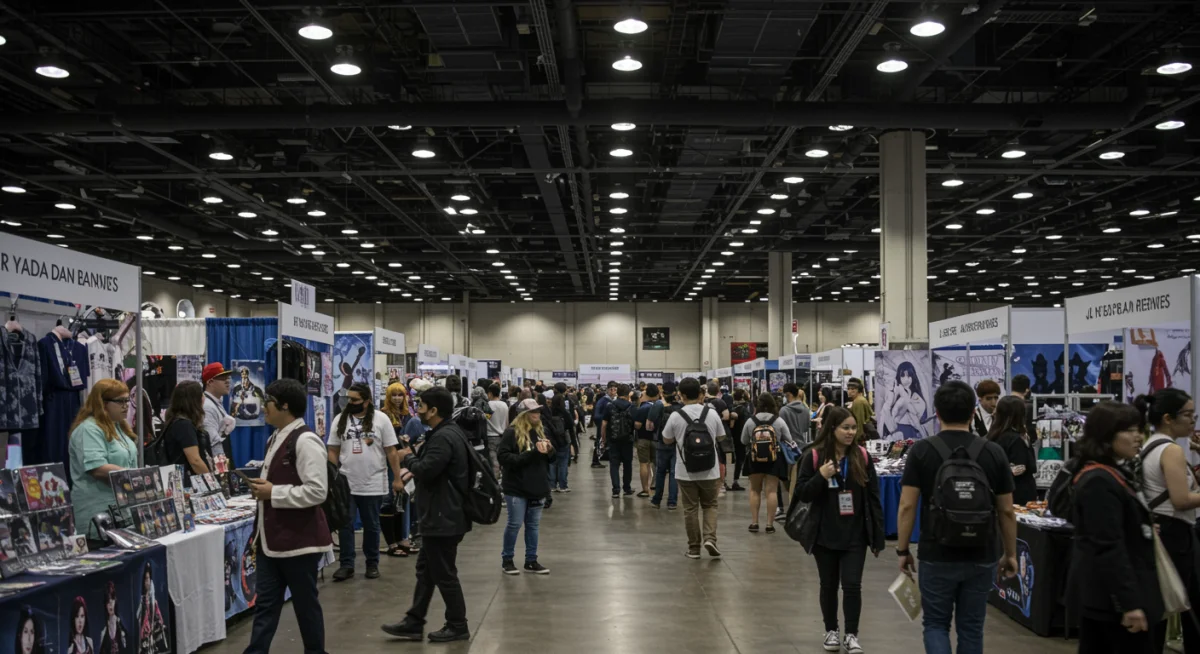 Global drama fans at a US convention, celebrating their favorite series and characters.