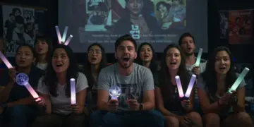 Fans engaging with global drama content in the US, showing enthusiastic support and community.