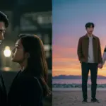 Evolution of K-Drama Romances: Classic vs. Recent Series Review Split image comparing classic and modern K-drama romance aesthetics