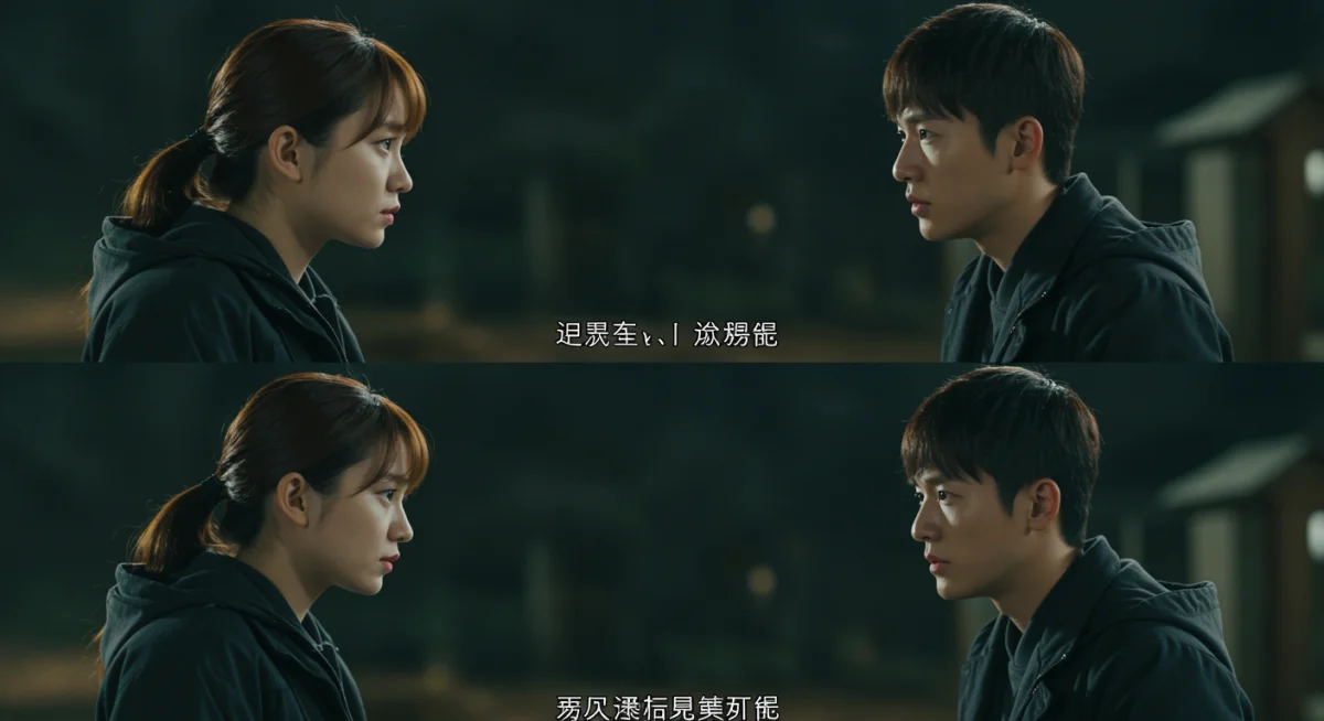 Comparison of literal and localized subtitle translation styles in an Asian drama.