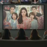 Asian-Americans watching Asian drama on screen, diverse representation