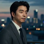 Gong Yoo's charismatic presence, embodying enduring appeal and strong brand power.