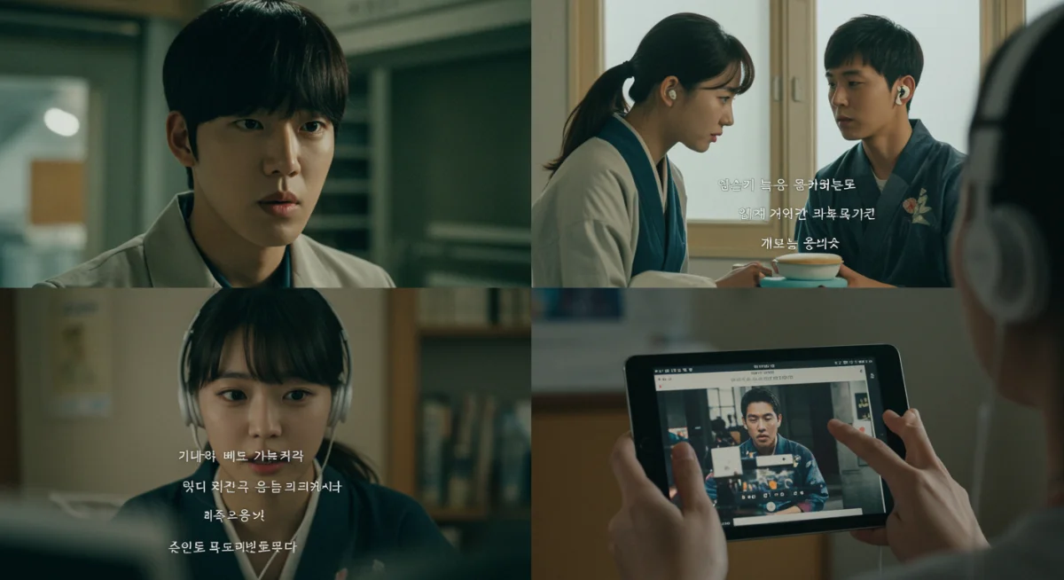 Interactive language learning with Asian dramas