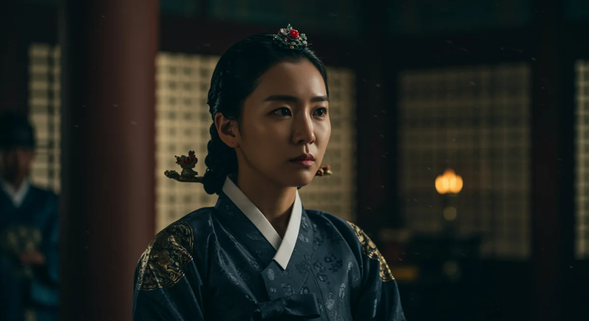 Jun Ji-hyun in a historical K-drama setting