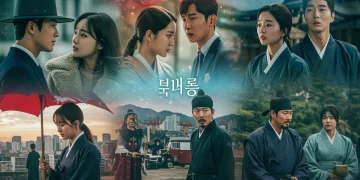 Diverse Korean drama genres collage with romance, thriller, historical, and fantasy elements.