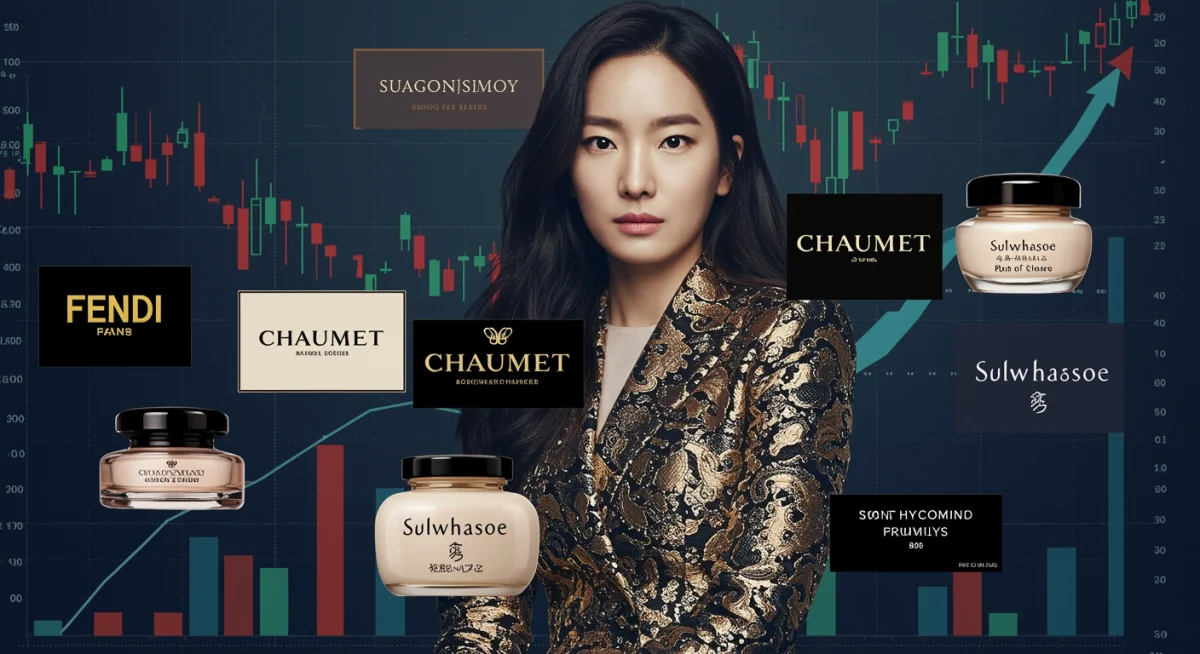 Luxury brands endorsed by Song Hye-kyo, illustrating her substantial income from partnerships.